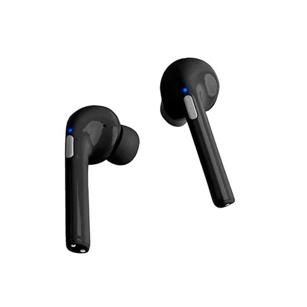 Imagen 2 del producto Audífonos bluetooth True Wireless Muze almohadillas de silicona, máx. 1.5 horas, negro