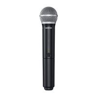 Micrófono de mano inalámbrico Shure BLX24-PG58