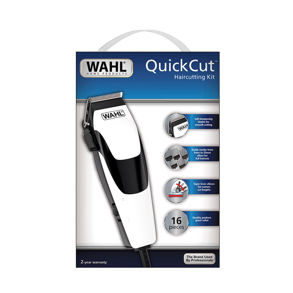 Imagen 2 del producto Kit de corte de cabello Wahl Quick Cut 16 piezas