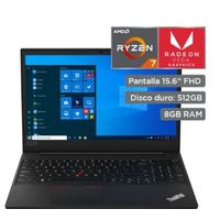 Laptop Lenovo ThinkPad E595 15.6"" AMD Ryzen 7-3700U, 512GB SSD, 8GB RAM, Radeon Vega 8, Win10 Pro
