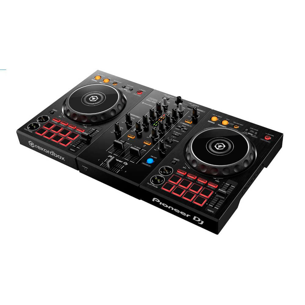 Imagen 2 del producto DJ controlador Pioneer DDJ-400 2 canales, beat fx, incorpora tarjeta de sonido, diseño de club