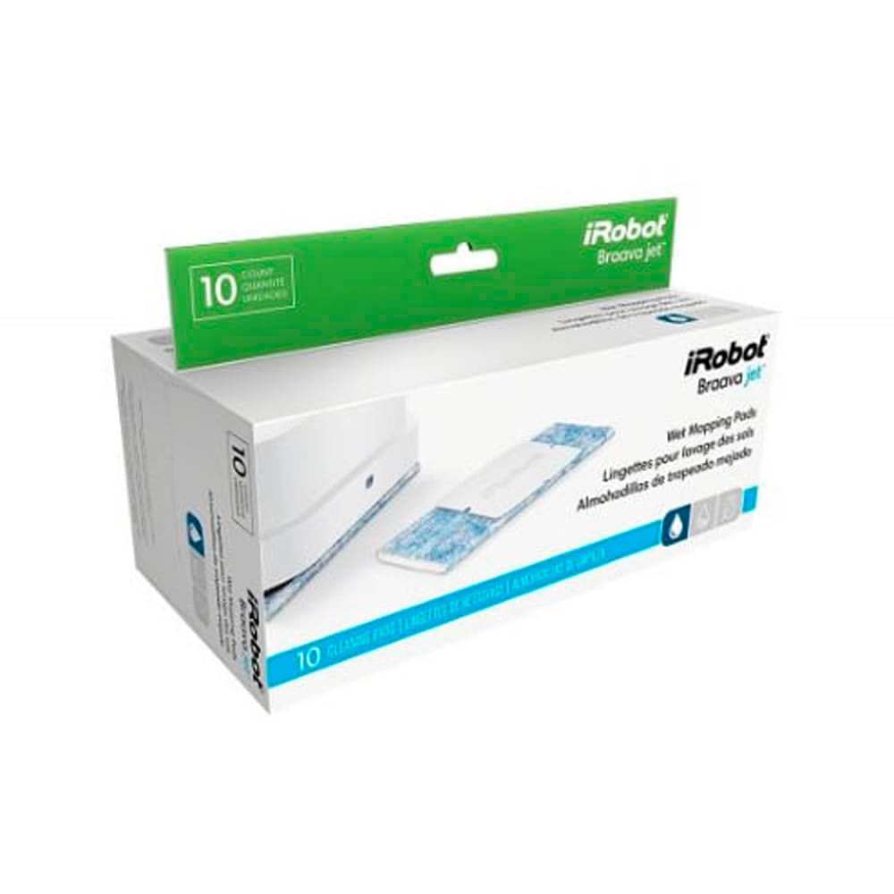 Imagen 2 del producto Paños descartables Irobot para Braava 240 uso mojado x10 unidades