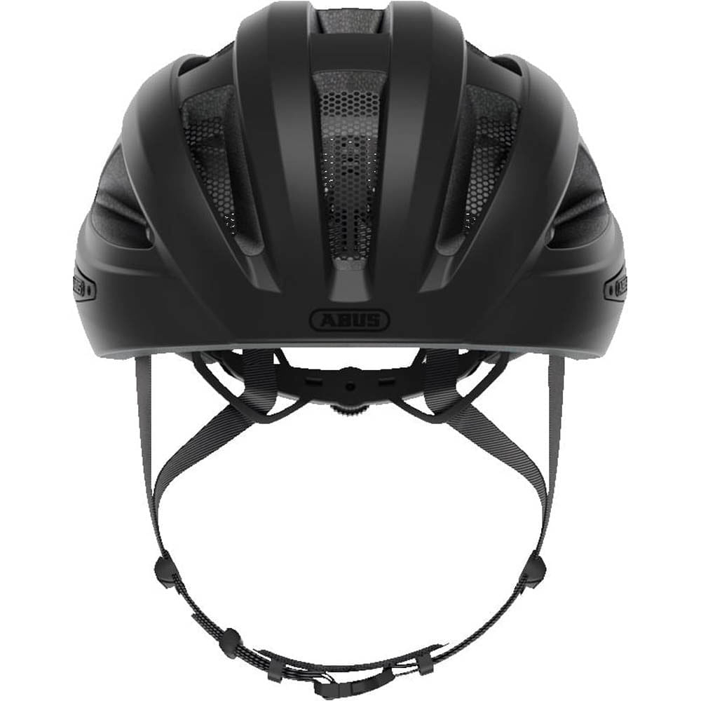 Imagen 2 del producto Casco deportivo Macator Velvet Black talla M, núcleo EPS carcasa de policarbonato, 5 entradas y 8 salidas de aire,ajustable, tamaño de cabeza 52-58 cm