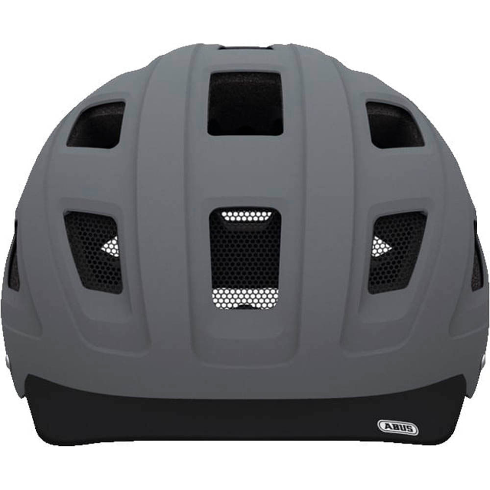 Imagen 2 del producto Casco Hyban talla M color gris, con visera extraíble, luz trasera led, ventilación y acolchado extraíble y lavable, tamaño de cabeza: 52-58 cm