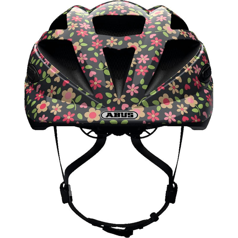 Imagen 2 del producto Casco Hubble 1.1 talla S color flor retro, estable y ligero con numerosas opciones de ajuste de tamaño y luz led trasera, tamaño de cabeza: 46-52 cm