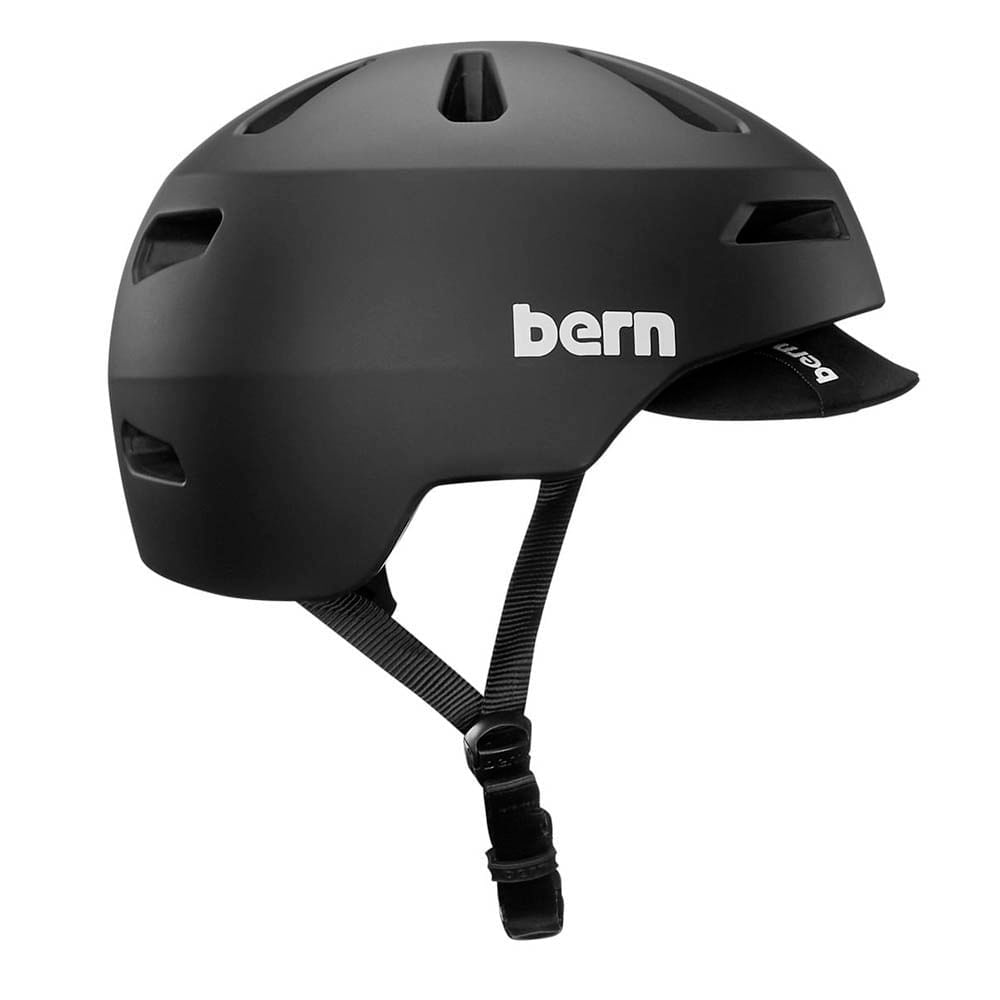 Imagen 2 del producto Casco Bern Brentwood 2.0 L estilo urbano, visera suave, 59-62 cm, negro mate