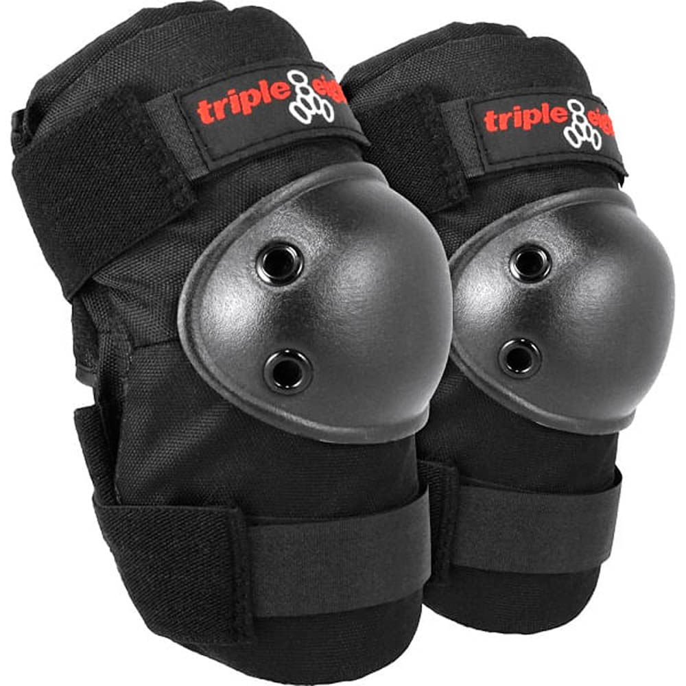 Imagen 2 del producto 3 Pack de protección personal negro M, ideal para proteger tus muñecas, rodillas y codos, todo lo que necesitas para estar seguro al andar