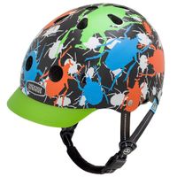 Casco Little Buggy talla XS, exterior duro hecho de ABS 360° reflectante, EPS en el interior, 3 juegos de espuma, tamaño de cabeza: 48-52 cm