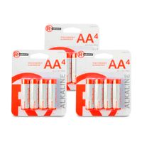 Pilas alcalinas Radioshack AA x12