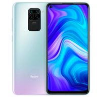Redmi Note 9 Blanco, Dual Sim, 4 Cámaras, Cámara princial 48MP, 128GB de Memoria y 4GB de RAM, Batería de 5,020 mAh con carga rápida, Pantalla 6.53""