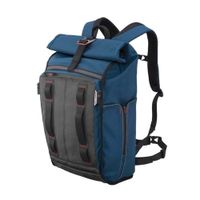 Mochila tokyo 23 dark denim, todo cabe en esta mochila, con capacidad de 23 Litros, organizador de documentos y numerosos bolsillos