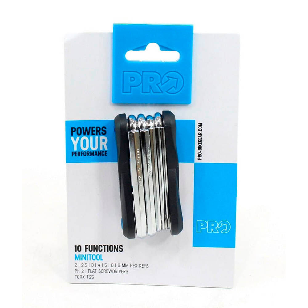 Imagen 2 del producto Set de 10 mini herramientas Pro, con cuerpo de resina, Hex 2 / 2.5 / 3/4/5/6/8, Torx 25, PH2 / Destornilladores planos