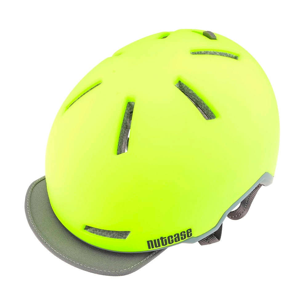Imagen 2 del producto Casco Tracer Spark Yellow, talla M/L , carcasa de PC ligera moldeada, espuma EPS protectora, correas reflectantes de 3M, tamaño de cabeza: 56-60 cm