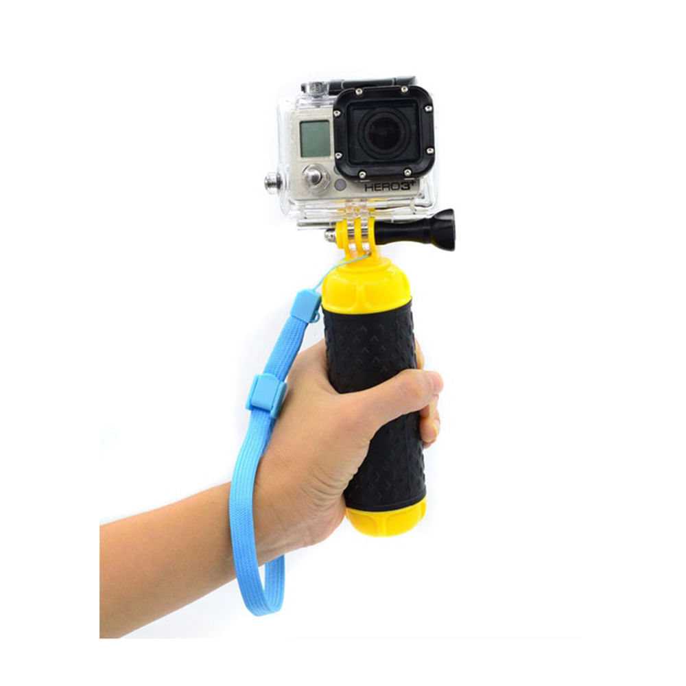 Imagen 2 del producto Empuñadura flotante con correa de mano Roaptrip compatible con GoPro Hero 11, Hero 10, Hero 9, Hero 8, Hero 7, Hero 6, y otras cámaras de acción