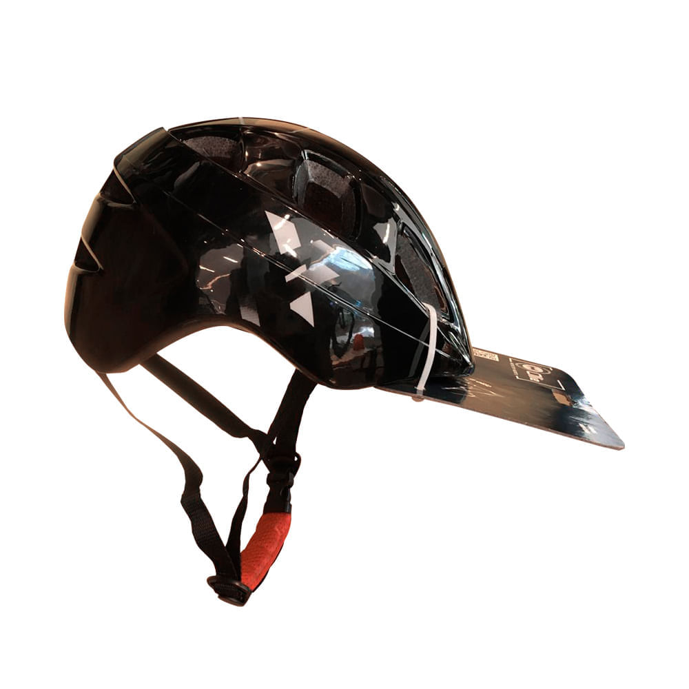 Imagen 2 del producto Casco para niño Ollie L estilo urbano, ajustable, 13 salidas, 54-55 cm, negro