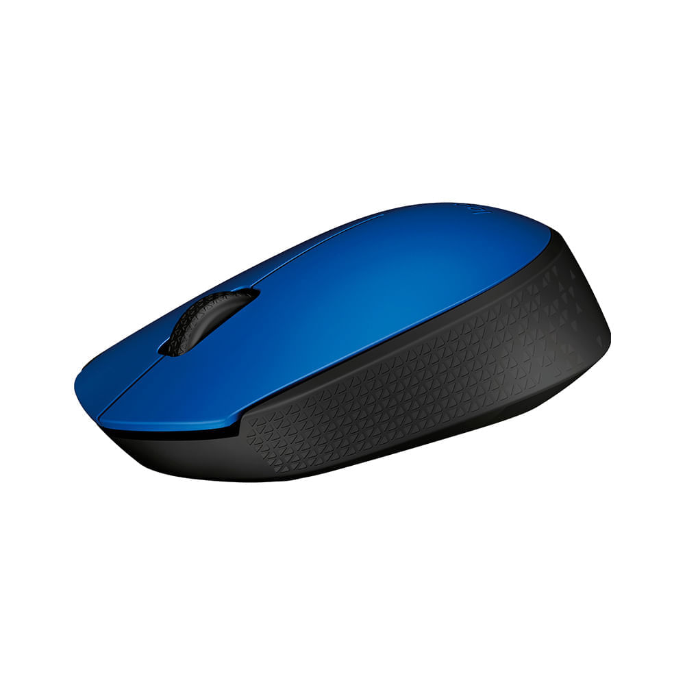 Imagen 2 del producto Mouse inalámbrico Logitech M170 receptor usb, 1000 dpi, 3 botones, usa pila, azul