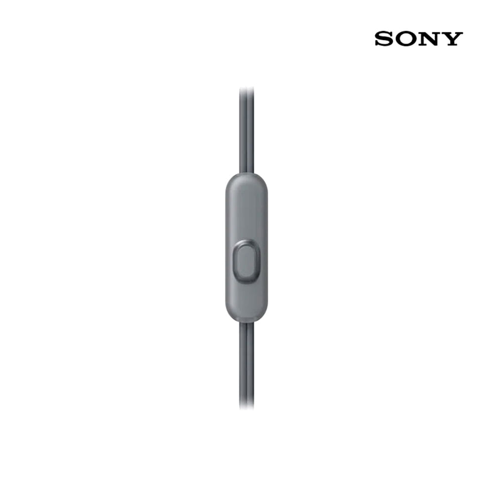 Imagen 2 del producto Audífonos in ear con micrófono Sony MDRAS210AP resistentes a salpicaduras y sudor, conector 3.5 mm, control de llamadas, negro