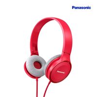 Audífonos on ear con micrófono Panasonic HF100ME almohadillas alcolchadas, conector 3.5 mm, control de llamadas, rojo