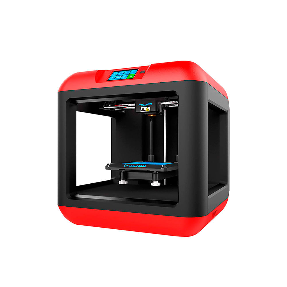 Imagen 2 del producto Impresora 3D Flashforge Finder pantalla táctil, 14  x 14 x 14 cm
