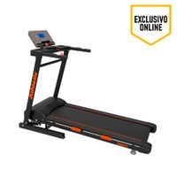 Trotadora eléctrica Athletic 580T motor 1.5 hp, velocidad máx. 16 km, máx. 120 kg