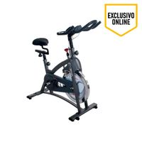 Bicicleta estacionaria SP102S 100 kg resistencia magnética, volante 16 kg, máx. 100 kg