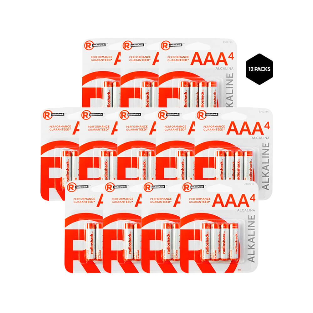 Imagen 2 del producto Pilas alcalinas Radioshack AAA x48