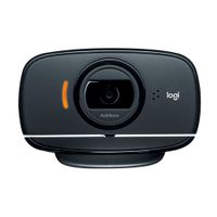 Cámara web Logitech C525 HD 720p, conexión USB, micrófono integrado, cable 2 m, negro