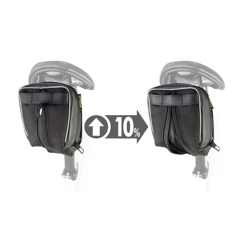Imagen 2 del producto Bolso para asiento de bicicleta T-One adaptable, 1350 ml
