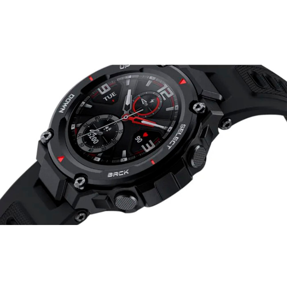 Imagen 2 del producto Smartwatch Amazfit T-Rex 1.3"", resistente al agua, gps, negro
