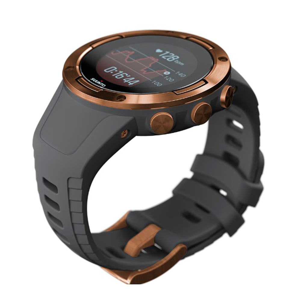Imagen 2 del producto Smartwatch Suunto 5, ideal para entrenamientos,sumergible 50 metros,hasta 14 días de duración bateria,más de 80 modos de deporte, color cobre grafito