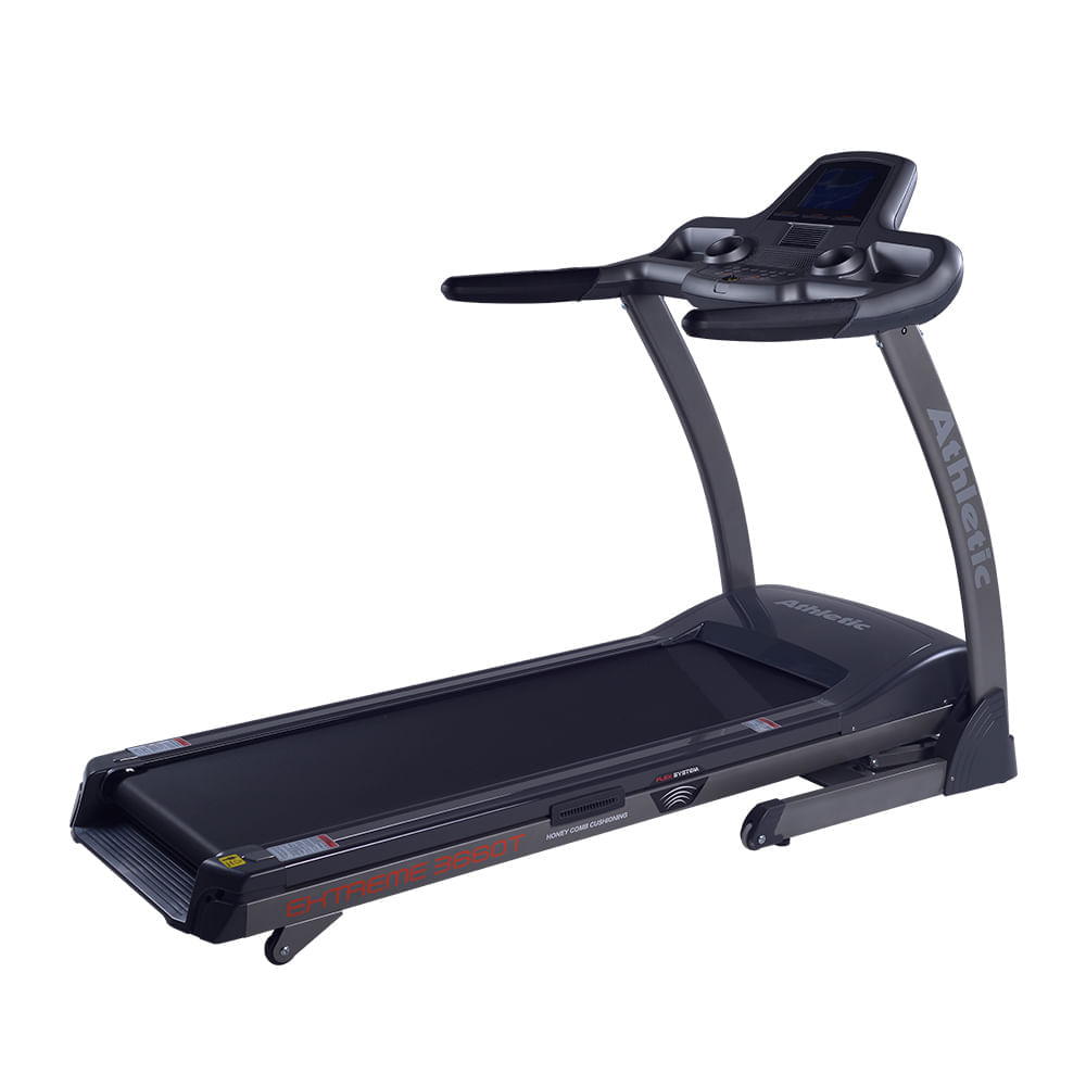 Imagen 2 del producto Trotadora Athletic 3660T 15 niveles inclinación, motor 2 hp, velocidad máx. 20 km, máx. 140 kg