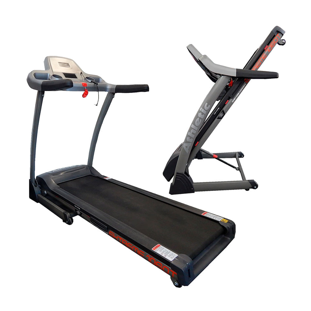 Imagen 2 del producto Trotadora Athletic 1060T 12 niveles inclinación, motor 2 hp, velocidad máx. 16 km, máx. 110 kg