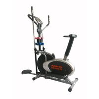 Elíptica Athletic 2E máx. 110 kg + 2 pares de mancuernas + twister