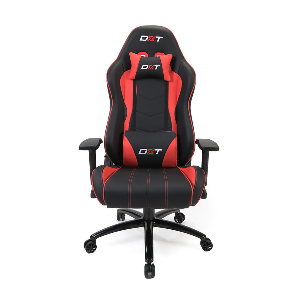 Imagen 2 del producto Silla gamer DXT Knight gas lift clase 4, tapiz cuero pu, máx. 150 kg rojo