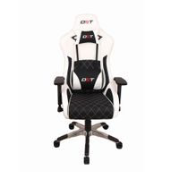 Silla gamer DXT Glacier gas lift clase 4, tapiz cuero pu, máx. 150 kg blanco