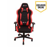 Silla gamer DXT Racing Bright gas lift clase 4, tapiz cuero pu, máx. 150 kg