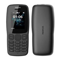 Celular Nokia 106, batería dura 15 horas de llamadas, radio FM, 1.8"" gris