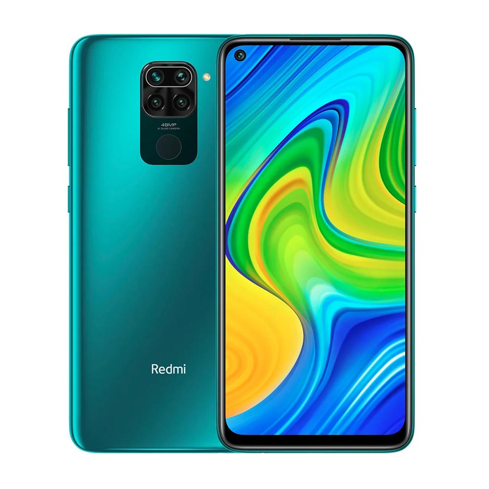 Imagen 2 del producto Celular Xiaomi Redmi Note 9 64GB, 3GB ram, cámara principal 48MP + 8MP + 2MP + 2MP, frontal 13MP, 6.53"", MediaTek, verde
