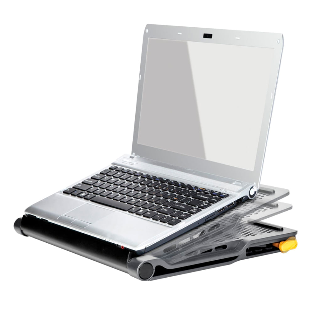 Imagen 2 del producto Cooler para laptop Targus AWE84 máx. 17"", 4 puertos usb, 2 ventiladores, 3 niveles de altura