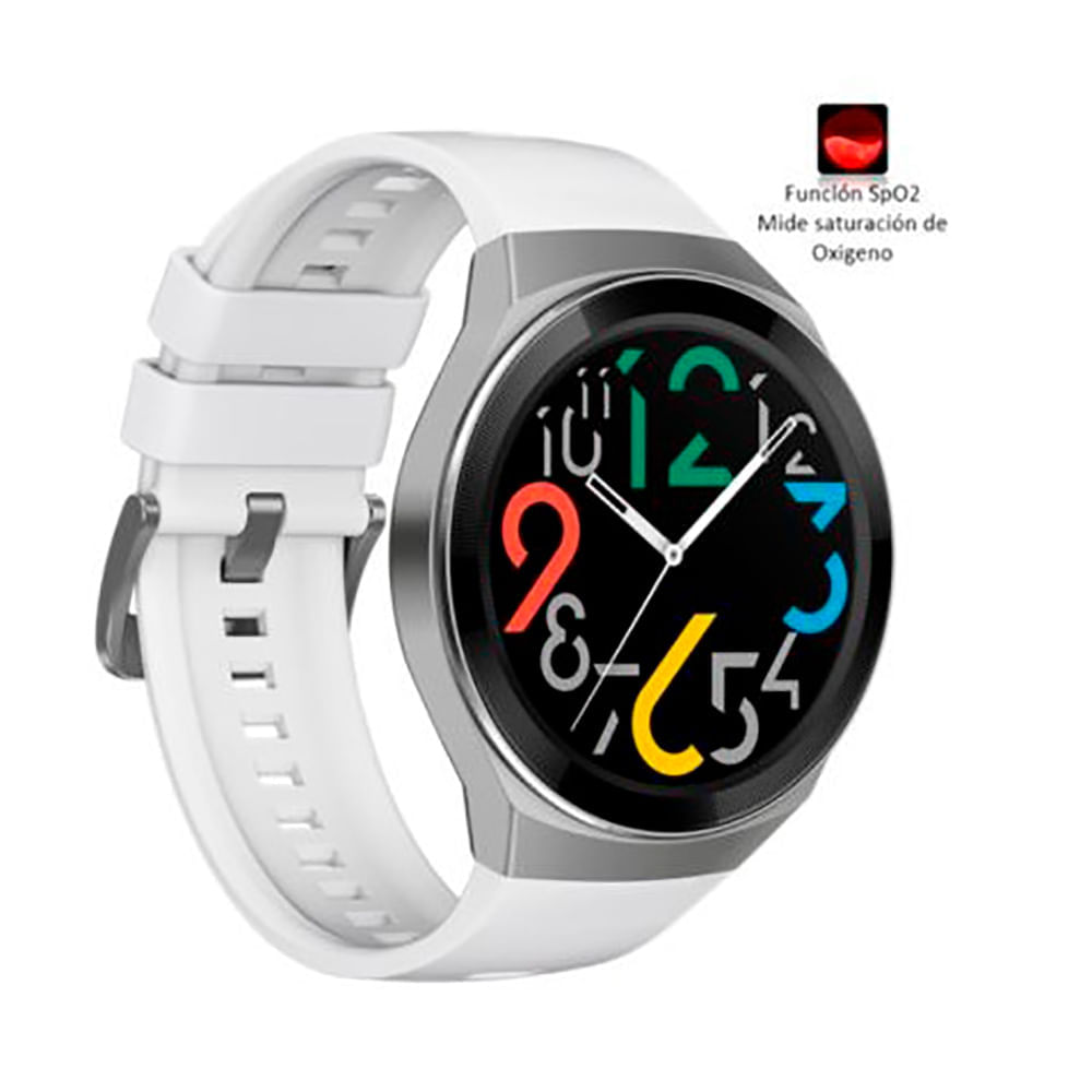 Imagen 2 del producto Smartwatch Huawei GT 2E 1.39"", resistente al agua, gps, blanco