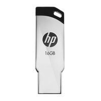 Memoria USB HP V236w metálico, 16GB, interfaz 2.0