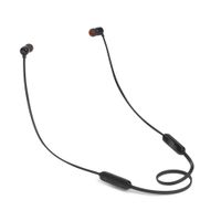 Audífonos bluetooth in ear JBL T110 micrófono incorporado, máx. 6 horas, control de música y llamadas, negro