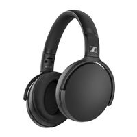 Audífonos bluetooth on ear Sennheiser HD350BT micrófono incorporado, máx. 30 horas, control de música y llamadas, negro