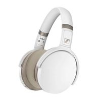 Audífonos con cancelación de ruido Sennheiser HD450BT micrófono incorporado, máx. 30 horas, control de música y llamadas, blanco