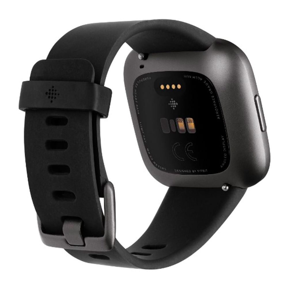 Imagen 2 del producto Smartwatch Fitbit Versa 2 resistente al agua, máx. 6 días, 1.4"", negro