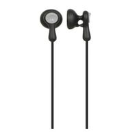 Audífonos in ear sin micrófono Panasonic HV42PP antienredo, conector 3.5 mm, negro