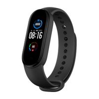Band Xiaomi Mi band 5 resistente al agua, máx. 14 días, 11 modos deportivos, 1.1"", negro