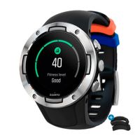 Smartwatch Suunto 5, ideal para entrenamientos,sumergible 50 metros,hasta 14 días de duración bateria,más de 80 modos de deporte, color negro acero