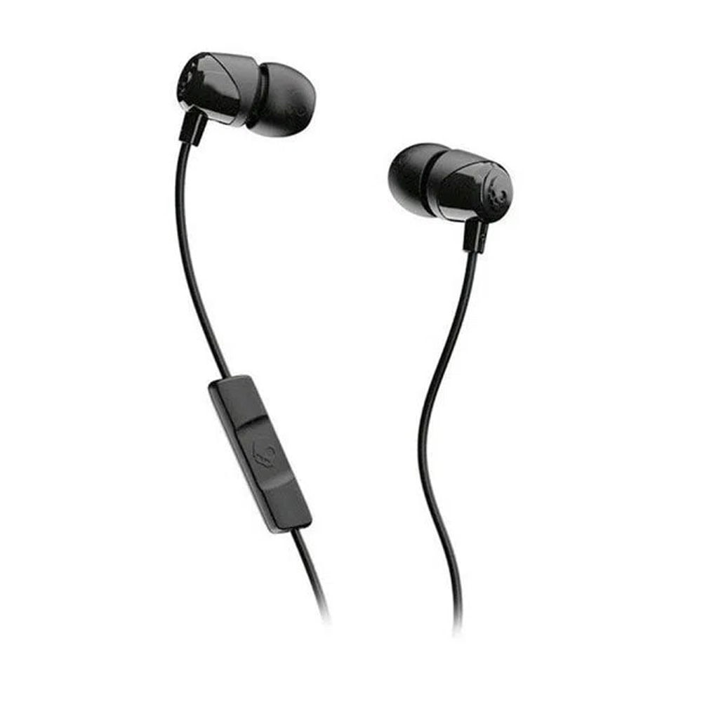 Jib Pill: Audífonos in ear con micrófono Skullcandy almohadillas de silicona, conector 3.5 mm, control de música y llamadas, negro
