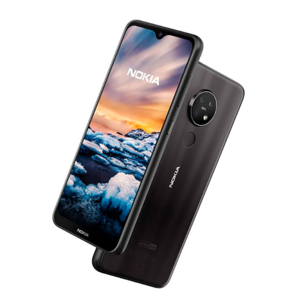 Imagen 2 del producto Celular Nokia 7.2 cámara principal 48+5+8MP, frontal 20MP, 128GB, 4GB ram, 6.3"", negro